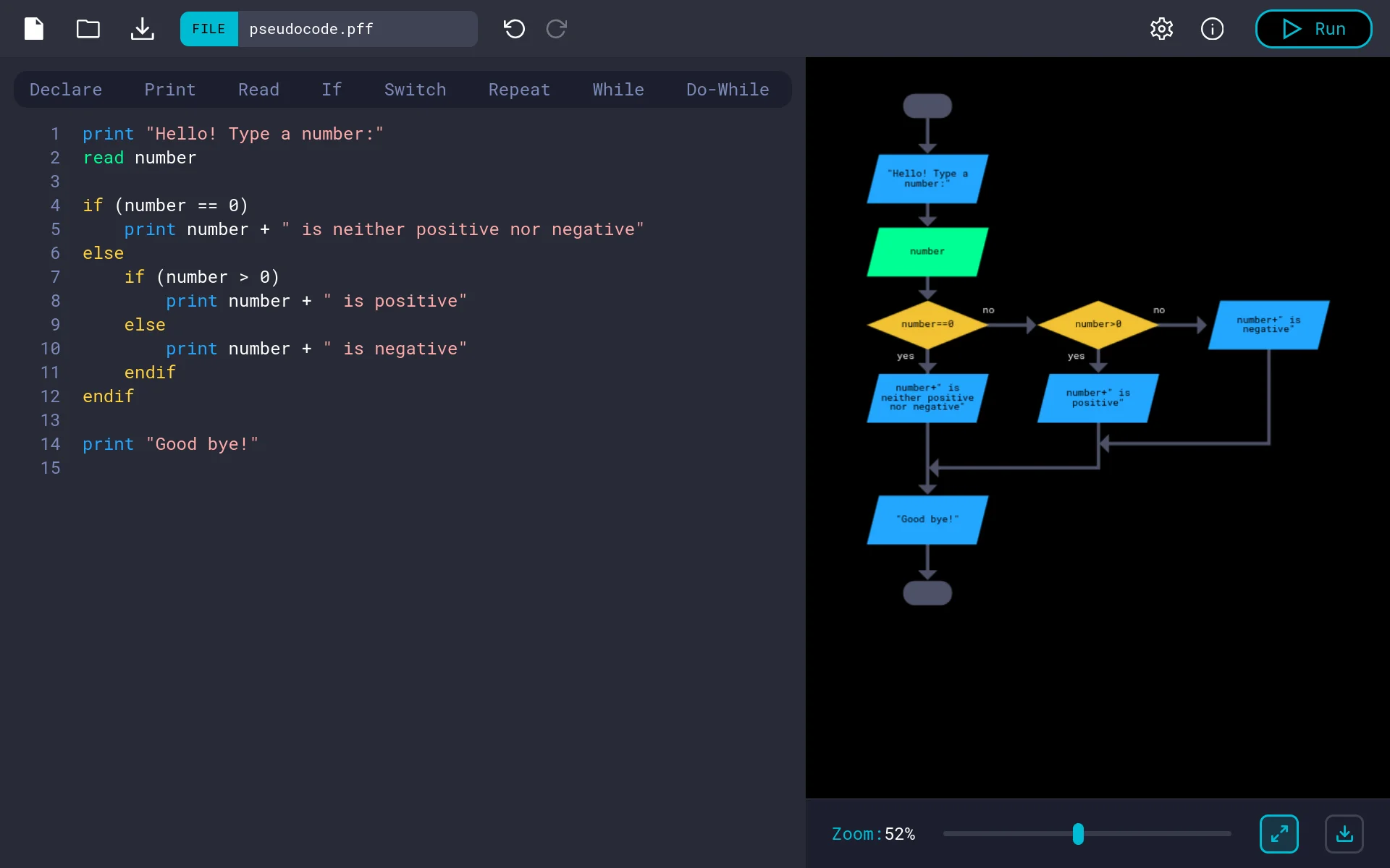 PseudoFlow screenshot